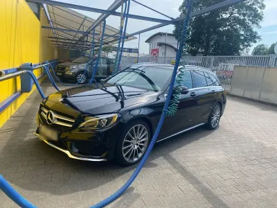 Gebraucht Mercedes C250 AMG line 204 PS (150 kW) 2016 Schwarz Kombi