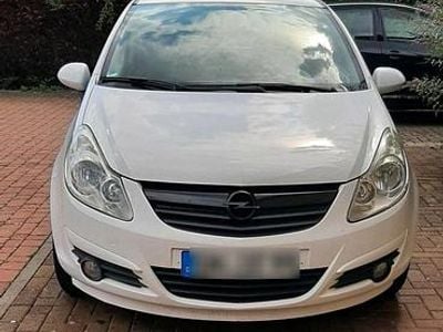 Gebraucht Opel Corsa 75 PS (55 kW) 2008 Weiß Kleinwagen