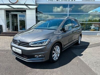 Gebraucht VW Touran Highline 150 PS (110 kW) 2016 Grau (pepper grey metallic) Van / Kleinbus