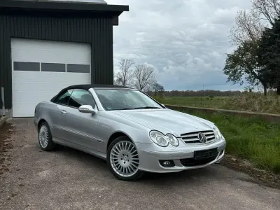 Brugt Mercedes CLK320 Elegance 224 HK (164 kW) 2008 Sølv Cabriolet