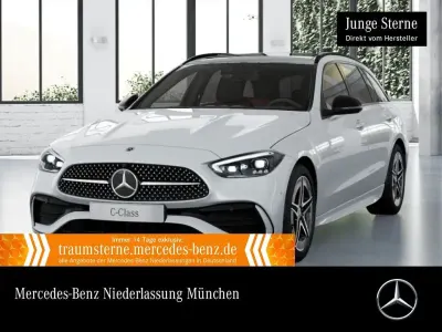 Używany Mercedes C300e AMG 204 KM (150 kW) 2023 Biały Sedan/Limuzyna