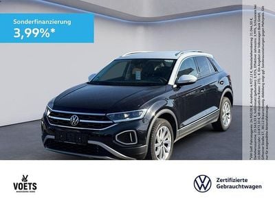 Gebraucht VW T-Roc Style 150 PS (110 kW) 2024 Schwarz SUV