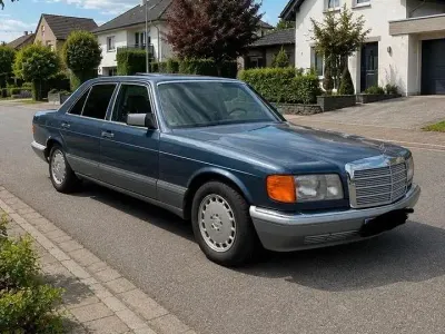 Gebraucht Mercedes S300 SE 188 PS (138 kW) 1985 Blau Limousine