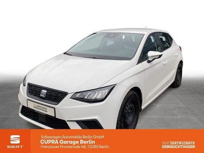 Gebraucht Seat Ibiza Style 80 PS (58 kW) 2021 "candy" weiss Kleinwagen