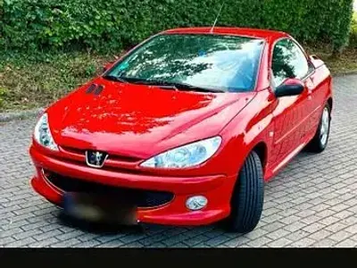 Gebraucht Peugeot 206 CC Roland Garros 109 PS (80 kW) 2006 Rot Cabrio