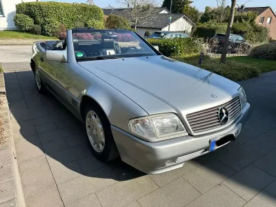Second-hand Mercedes SL300 190 CP (139 kW) 1993 Argintiu Cabrio