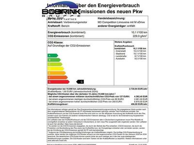Neu BMW M3 Competition Edition 530 PS (389 kW) 2026 Schwarz Limousine