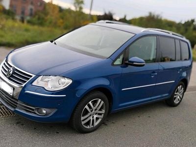 Gebraucht VW Touran Highline 140 PS (102 kW) 2010 Blau Van / Kleinbus