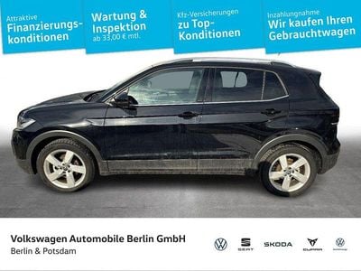 Gebraucht VW T-Cross Style 110 PS (80 kW) 2022 Schwarz SUV