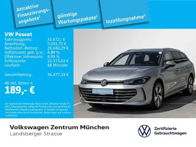Gebraucht VW Passat IQ Drive 150 PS (110 kW) 2025 Silber Kombi