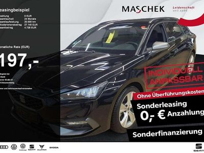 Gebraucht Seat Leon ST FR 150 PS (110 kW) 2025 Midnight schwarz metallic Kombi