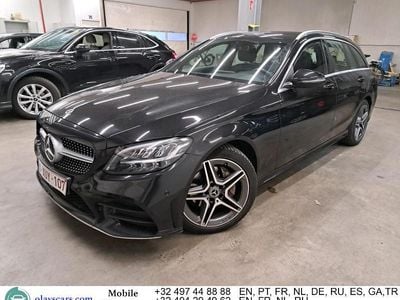 Usata Mercedes C200 AMG 160 CV (117 kW) 2020 Nero Berlina