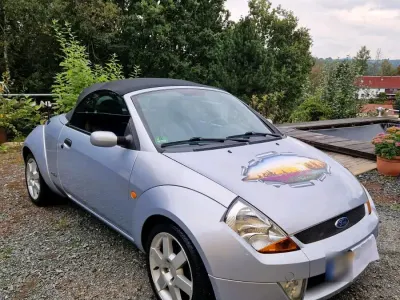 Brugt Ford StreetKa 90 HK (66 kW) 2004 Sølv Cabriolet