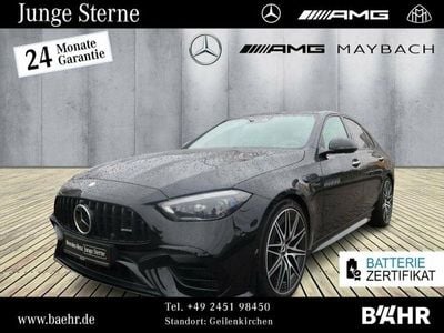 Gebraucht Mercedes C63 AMG AMG 476 PS (350 kW) 2024 Lack obsidianschwarz (metallic) Limousine