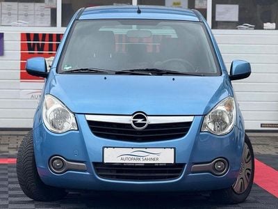 Gebraucht Opel Agila Edition 86 PS (63 kW) 2008 Blau Kleinwagen
