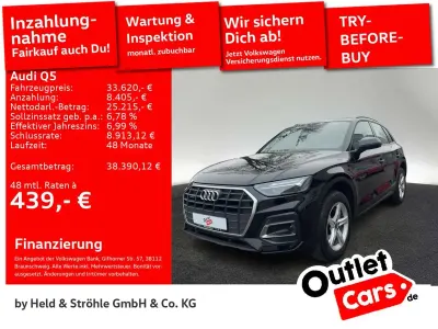 Gebraucht Audi Q5 204 PS (150 kW) 2023 Brillantschwarz SUV