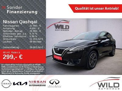 Schwarz Gebraucht 2024 Nissan Qashqai Tekna+ SUV | 32.990 € (Fairer Preis)