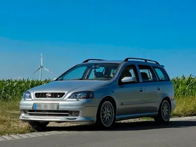 Gebraucht Opel Astra Edition 116 PS (85 kW) 2000 Silber Kombi