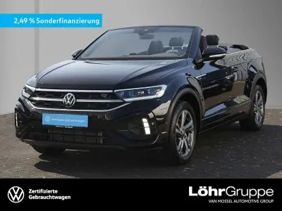 Gebraucht VW T-Roc Cabriolet R-line 150 PS (110 kW) 2025 Deep black perleffekt Cabrio
