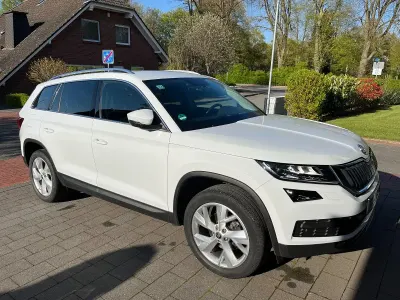 Gebraucht Skoda Kodiaq Style 150 PS (110 kW) 2018 Weiß SUV