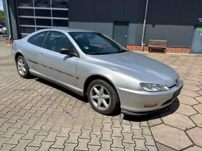 Gebraucht Peugeot 406 Coupe 1998 Silber Coupé