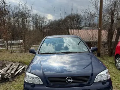 Brugt Opel Astra Comfort 75 HK (55 kW) 2001 Blå Sedan