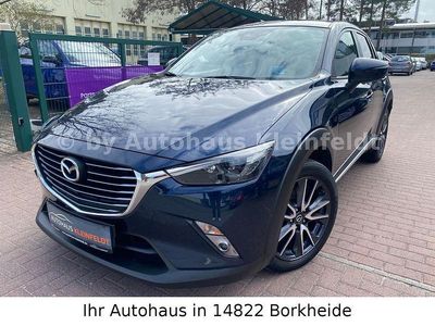 Gebraucht Mazda CX-3 Sports-Line 105 PS (77 kW) 2018 Blau SUV