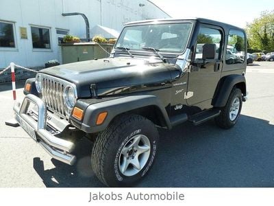 Usata Jeep Wrangler Sport 118 CV (86 kW) 2002 Nero SUV