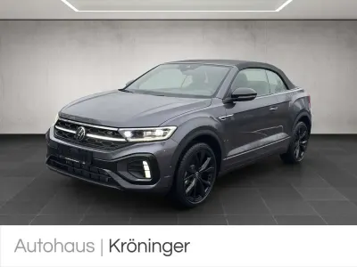 Gebraucht VW T-Roc Cabriolet IQ Drive 150 PS (110 kW) 2026 Rauchgrau metallic schwarz Cabrio