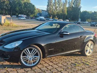 Gebraucht Mercedes SLK200 163 PS (119 kW) 2006 Schwarz Cabrio