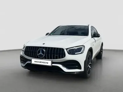 Gebraucht Mercedes GLC43 AMG AMG 390 PS (286 kW) 2021 Polarweiß uni Coupé