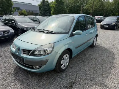 Gebraucht Renault Scénic II Avantage 111 PS (81 kW) 2009 Blau Van / Kleinbus