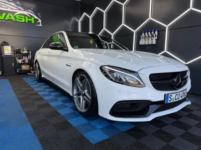 Gebraucht Mercedes C63 AMG AMG 476 PS (350 kW) 2016 Weiß Limousine