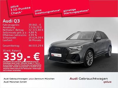 Gebraucht Audi Q3 S-Line 190 PS (139 kW) 2022 Daytonagrau perleffekt SUV