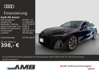 Gebraucht Audi A6 Design 204 PS (150 kW) 2025 Firmamentblau metallic Kombi