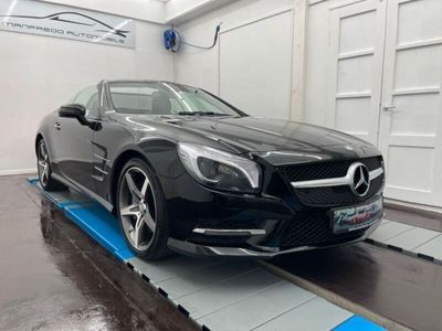 gebraucht Mercedes SL500 AMG /1.HD+Checkheft/Logic7 Harm.Kard/Pano