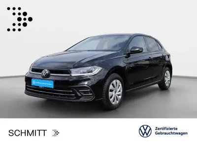 Gebraucht VW Polo Style 95 PS (69 kW) 2021 Schwarz Kleinwagen