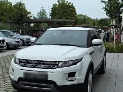 Gebraucht Land Rover Range Rover evoque Pure 241 PS (177 kW) 2012 Weiß SUV