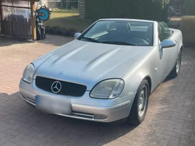 Gebraucht Mercedes SLK200 136 PS (100 kW) 1998 Silber Cabrio
