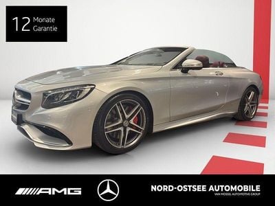Gebraucht Mercedes S63 AMG AMG 585 PS (430 kW) 2017 Iridiumsilber metallic Cabrio