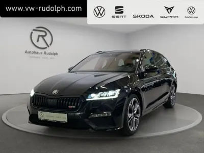 Gebraucht Skoda Octavia RS 200 PS (147 kW) 2023 Schwarzmagic perleffekt (metallic) Kombi