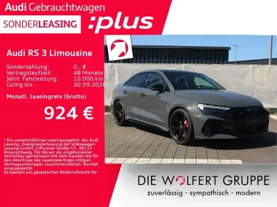 Gebraucht Audi RS3 Sport 400 PS (294 kW) 2025 Nimbusgrau perleffekt audi exc Limousine