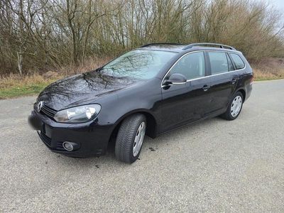 Gebraucht VW Golf VI 122 PS (89 kW) 2011 Schwarz Kleinwagen