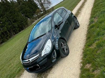 Gebraucht Opel Corsa 85 PS (62 kW) 2012 Schwarz Kleinwagen