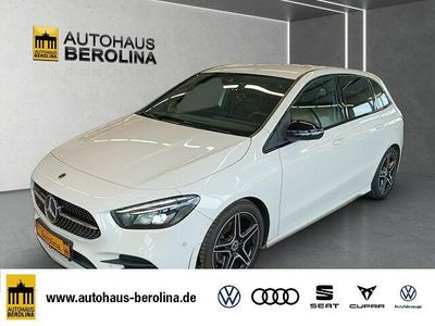 Gebraucht Mercedes B200 AMG line 163 PS (119 kW) 2019 Weiß Van / Kleinbus
