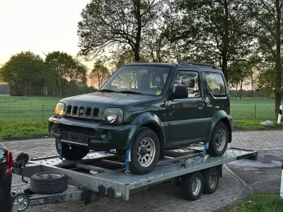 Brugt Suzuki Jimny 82 HK (60 kW) 2002 Grøn SUV