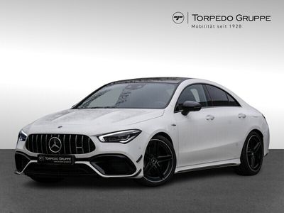 gebraucht Mercedes CLA45 AMG 4M+ COUPÉ AMG NIGHT-PAKET LED+PANO+DI