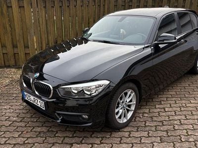 Gebraucht BMW 116 Advantage 109 PS (80 kW) 2017 Schwarz Kleinwagen