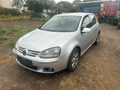 Gebraucht VW Golf V 2008 Silber Kleinwagen