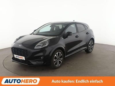 Gebraucht Ford Puma ST-Line X 125 PS (91 kW) 2020 Schwarz SUV